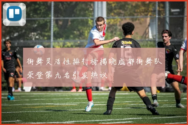 街舞灵活性排行榜揭晓成都街舞队荣登第九名引发热议
